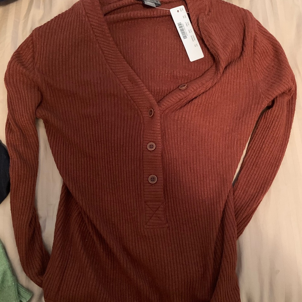 Henley bodysuit